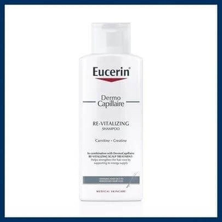 Eucerin DermoCapillaire shampoo tegen haaruitval 1×250 ml (revitaliserend)