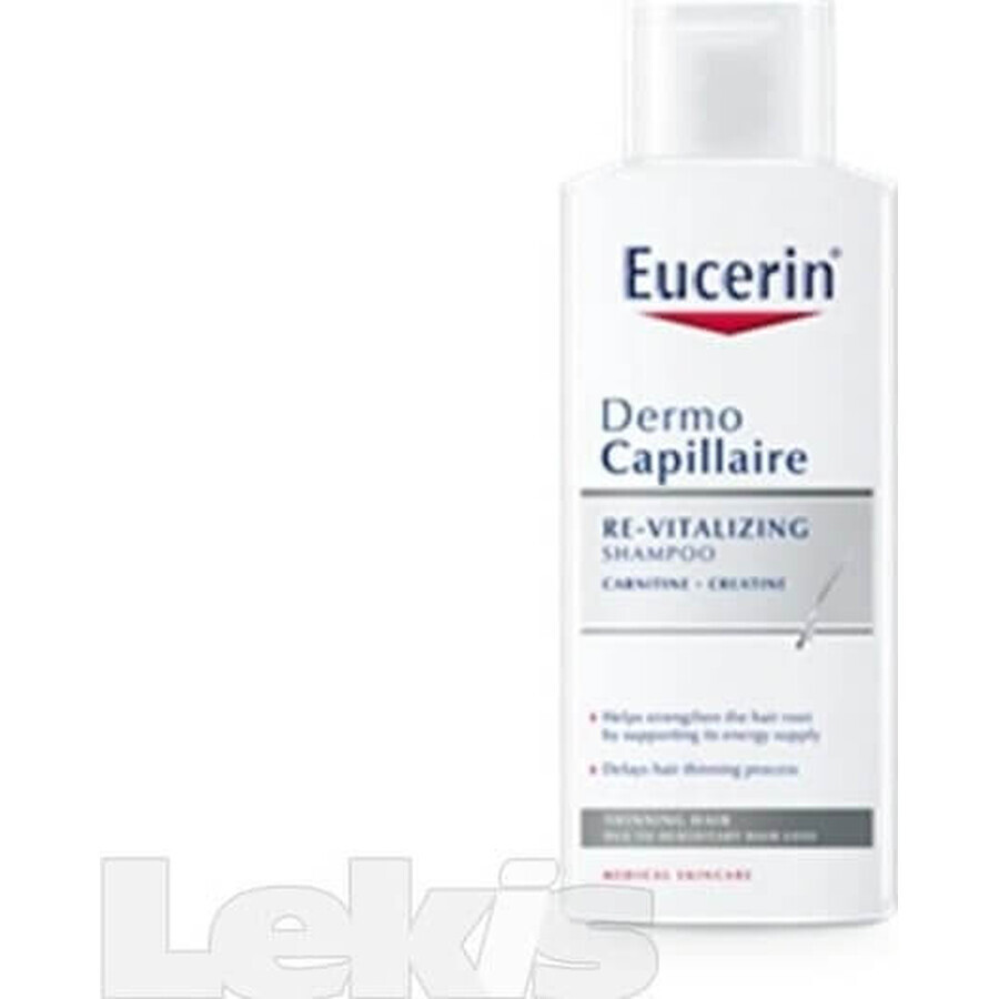 Eucerin DermoCapillaire shampoo tegen haaruitval 1×250 ml (revitaliserend)