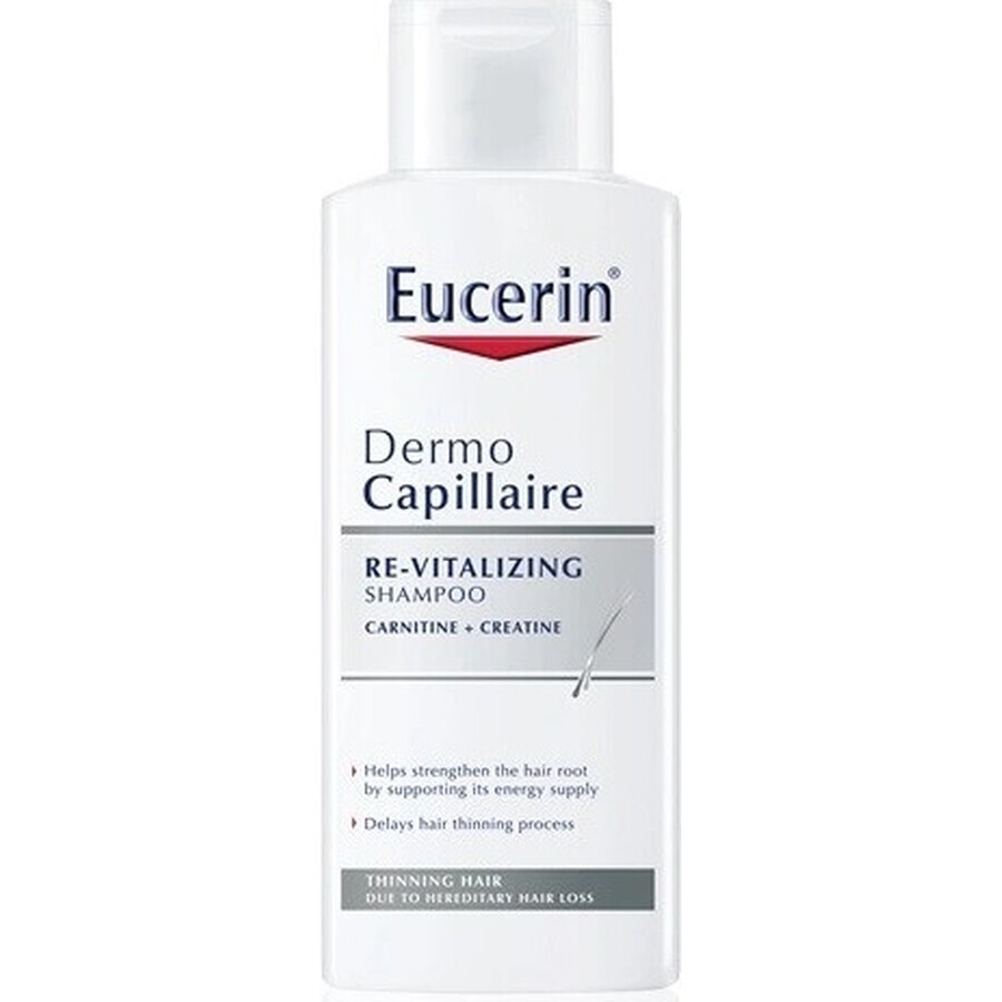 Eucerin DermoCapillaire shampoo tegen haaruitval 1×250 ml (revitaliserend)