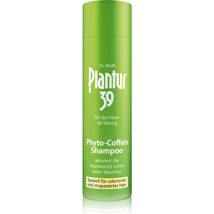 Plantur 39 Șampon cu fito-cafeină pentru păr vopsit 1×250 ml, șampon cu cafeină