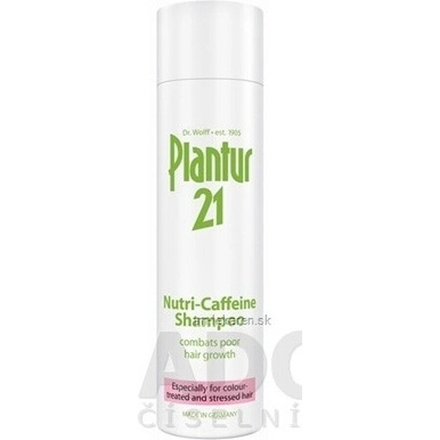 Plantur 39 Șampon cu fito-cafeină pentru păr vopsit 1×250 ml, șampon cu cafeină