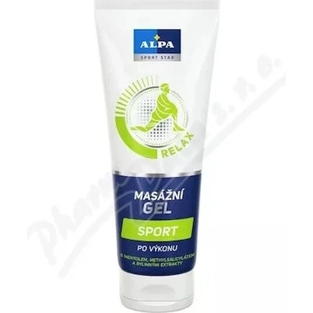 ALPA SportStar GEL MASSAGGIO SPORTIVO 1×210 ml, gel per sportivi