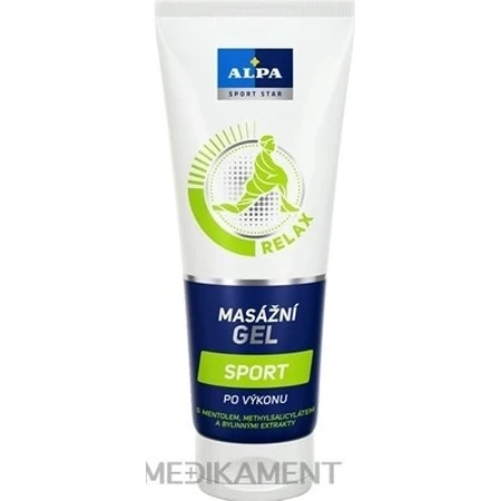 ALPA SportStar GEL MASSAGGIO SPORTIVO 1×210 ml, gel per sportivi