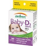 JAMIESON BABY-D3 VITAMINE D3 400 IE CAPS 1×11,7 ml, voedingssupplement