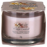 Yankee Candle - Vainilla Creme Brulee 1×37g vela votiva en vidrio, vela perfumada