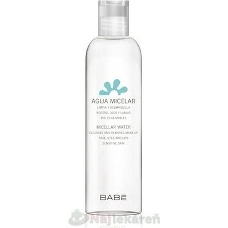 BABÉ PLEŤ Agua micelar 1×250 ml, agua micelar