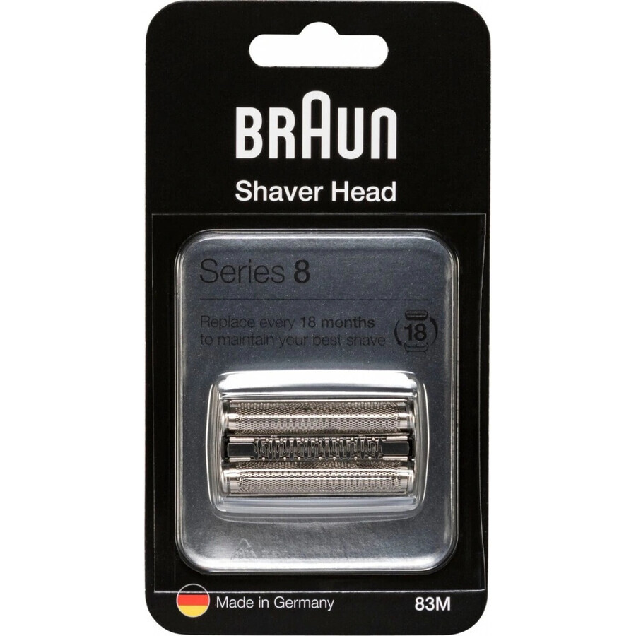 BRAUN Combipack 83M Argento - lame di ricambio 1×1 pz, lame di ricambio