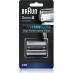 BRAUN Combipack 83M Argento - lame di ricambio 1×1 pz, lame di ricambio