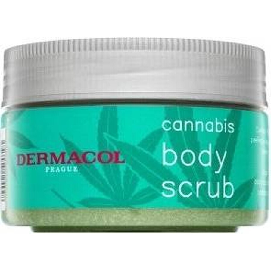 Dermacol Cannabis scrub pentru corp 1×200 g, scrub pentru corp