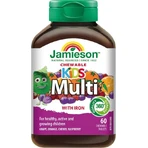 JAMIESON MULTI KIDS MULTIVITAMIN WITH VITAMIN C 1×60 tbl, dla dzieci: ceny i cechy