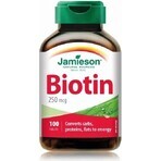 JAMIESON BIOTIN 250 µg 1×100 tbl, biotine