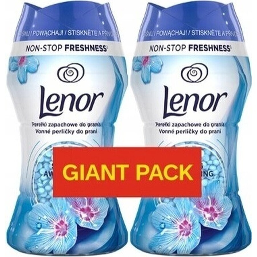 Lenor Beads 2 x 140g Spring Awakening 1×140 g, perles de lavage parfumées