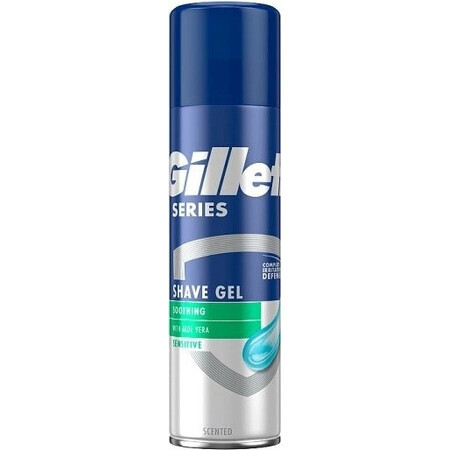 Gillette Series P Soothing 200ml 1×200 ml, spumă de ras