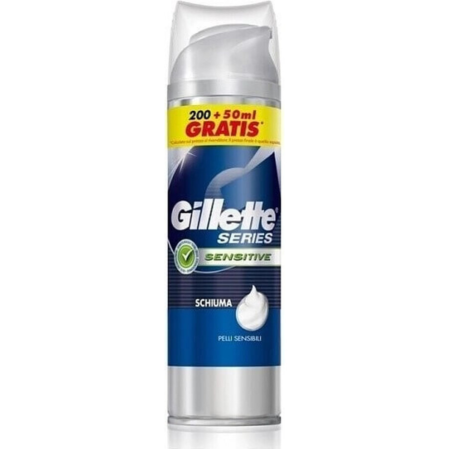 Gillette Series P Soothing 200ml 1×200 ml, spumă de ras