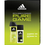 Adidas MEN Pure Game Kartusche (dns + sg) 1 × 1 Stück, Geschenkbox