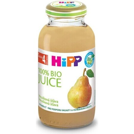 Succo di pera biologico HiPP 1×200 ml, 100% succo di pera