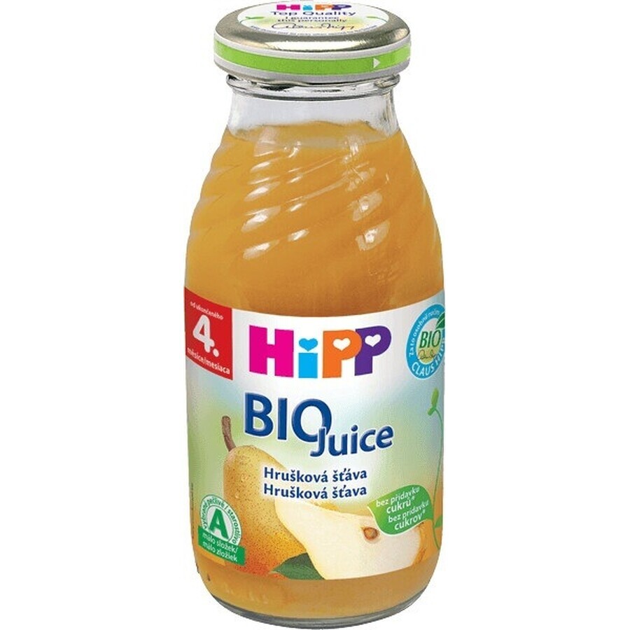 Succo di pera biologico HiPP 1×200 ml, 100% succo di pera