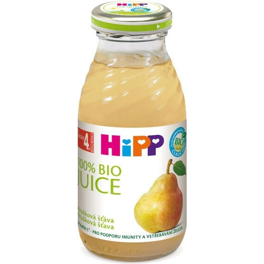 Succo di pera biologico HiPP 1×200 ml, 100% succo di pera