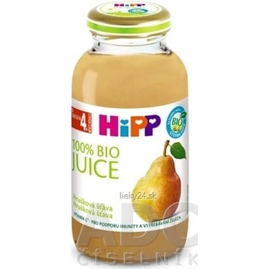 Succo di pera biologico HiPP 1×200 ml, 100% succo di pera