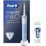 Oral-B EK Vitality Pro Protect X Clean Vapour Blue 1×1 periuță de dinți electrică