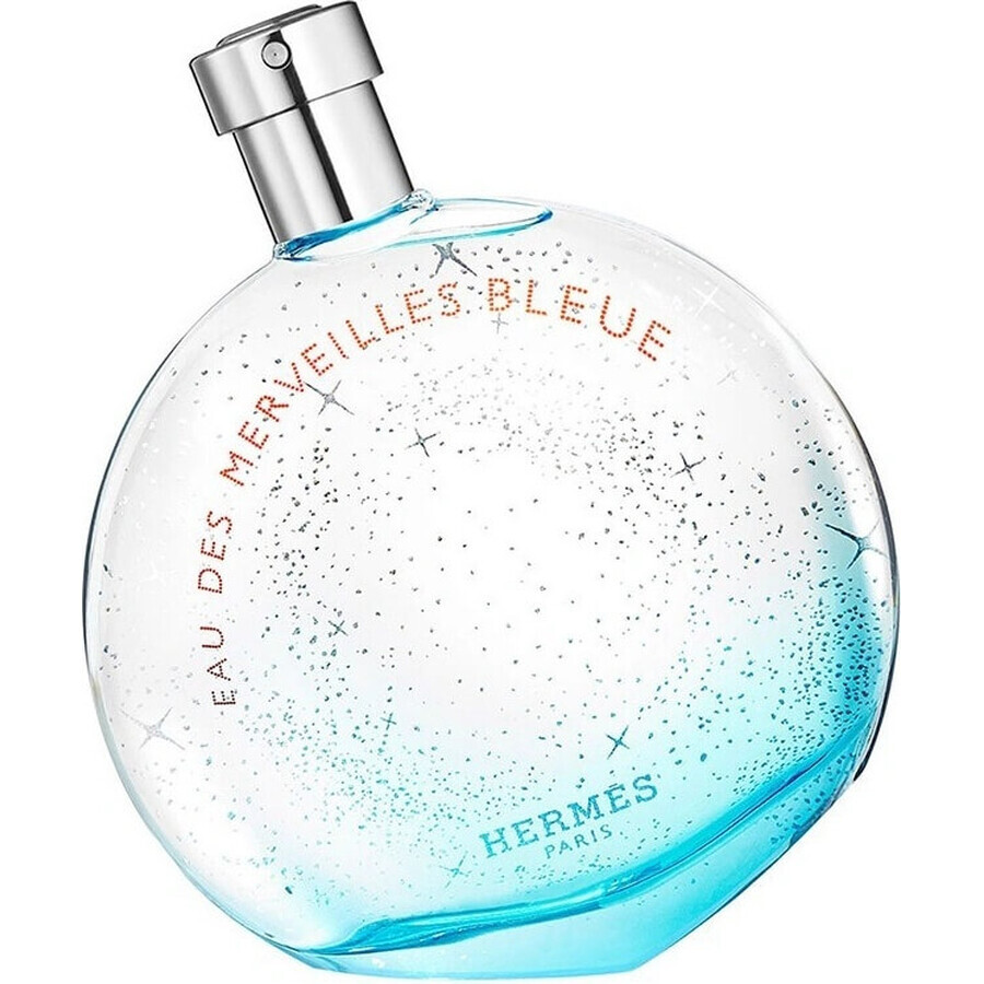 Hermes Eau Des Merveilles Bleue Eau Des Merveilles Edt 50ml 1×50 ml, Eau de Toilette