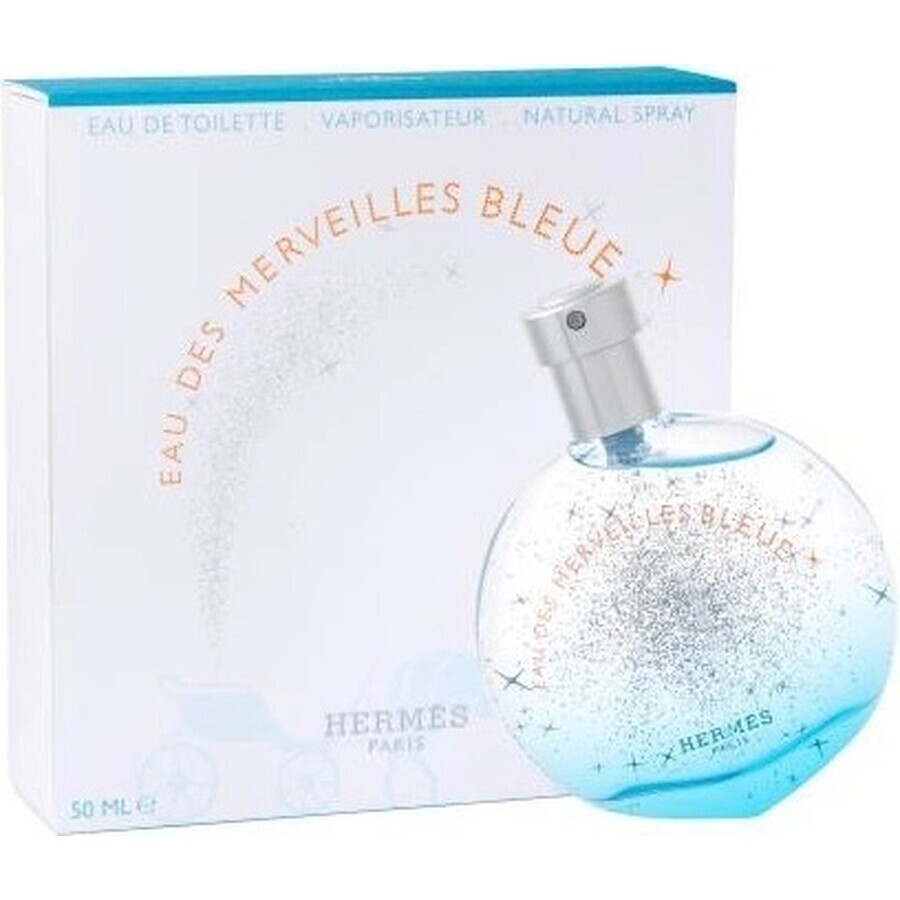 Hermes Eau Des Merveilles Bleue Eau Des Merveilles Edt 50ml 1×50 ml, Eau de Toilette