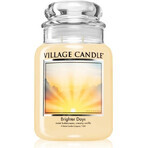 Village Candle Duftkerze im Glas - Brighter Days - Brighter Days, groß 1×1 St.