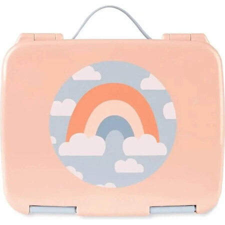 SKIP HOP Spark Style Lunchbox Bento Lunchbox Bento Regenbogen 3r+ 1×1 Stück, Bento Lunchbox