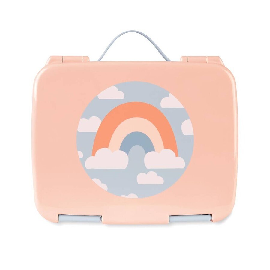 SKIP HOP Spark Style Lunchbox Bento Lunchbox Bento Regenbogen 3r+ 1×1 Stück, Bento Lunchbox