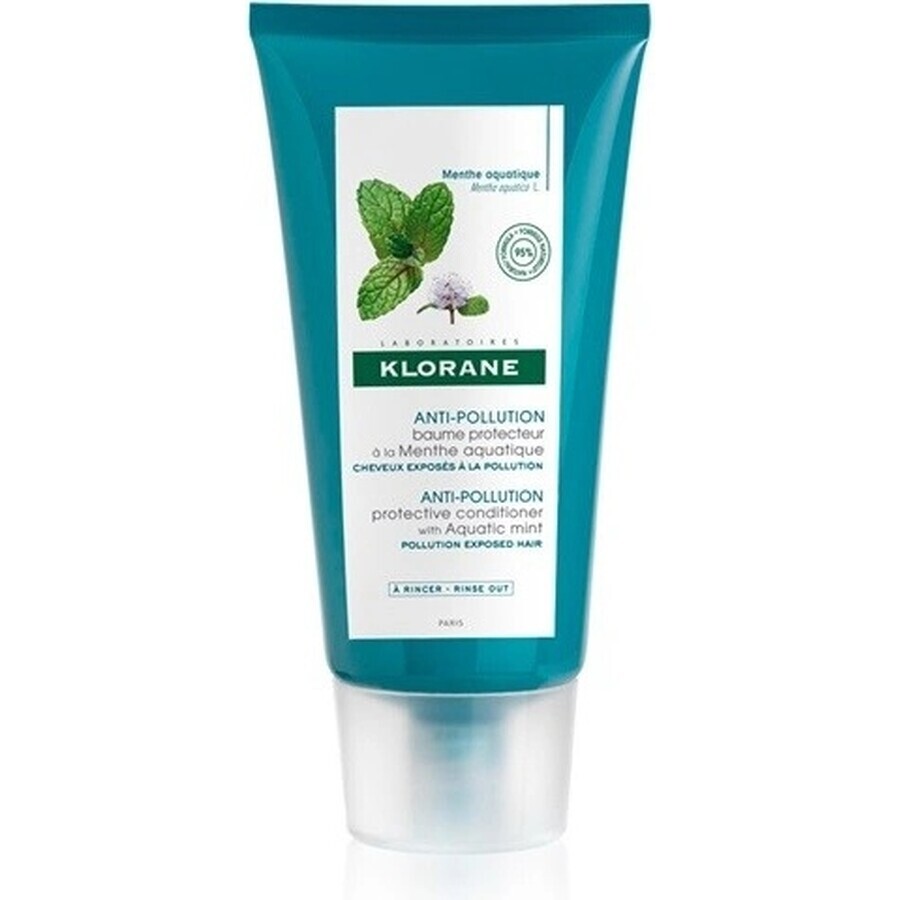 KLORANE BAUME À LA MENTHE 1×150 ml, balsamo per capelli con acqua di menta