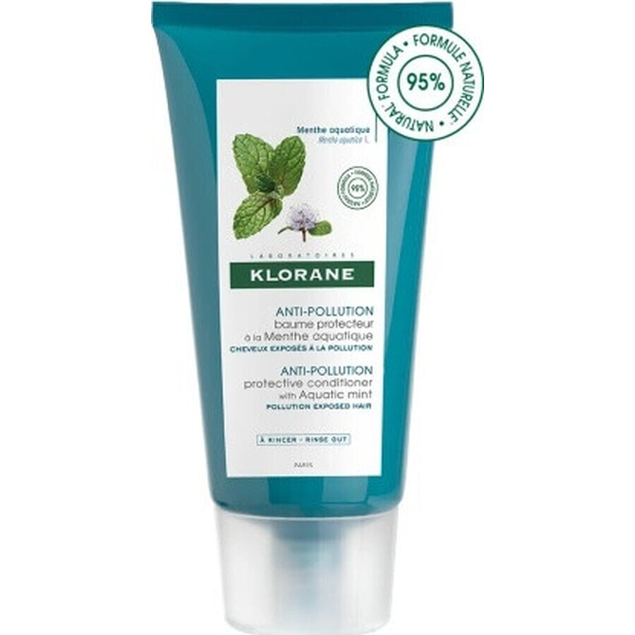 KLORANE BAUME À LA MENTHE 1×150 ml, balsamo per capelli con acqua di menta