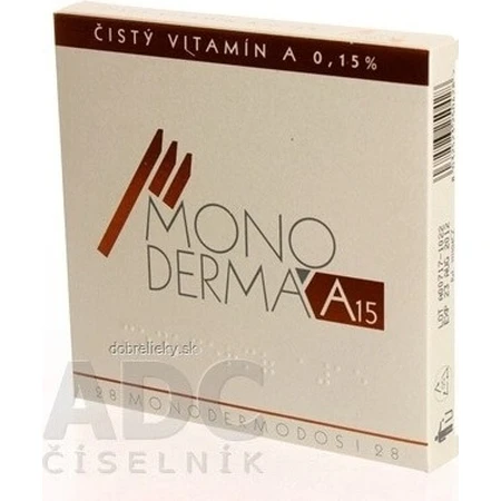 Monoderma A15 1×28 pcs, skin cell regeneration
