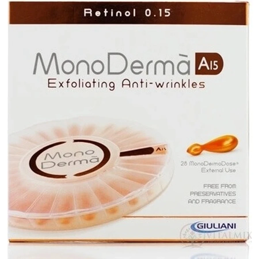 Monoderma A15 1×28 pcs, skin cell regeneration