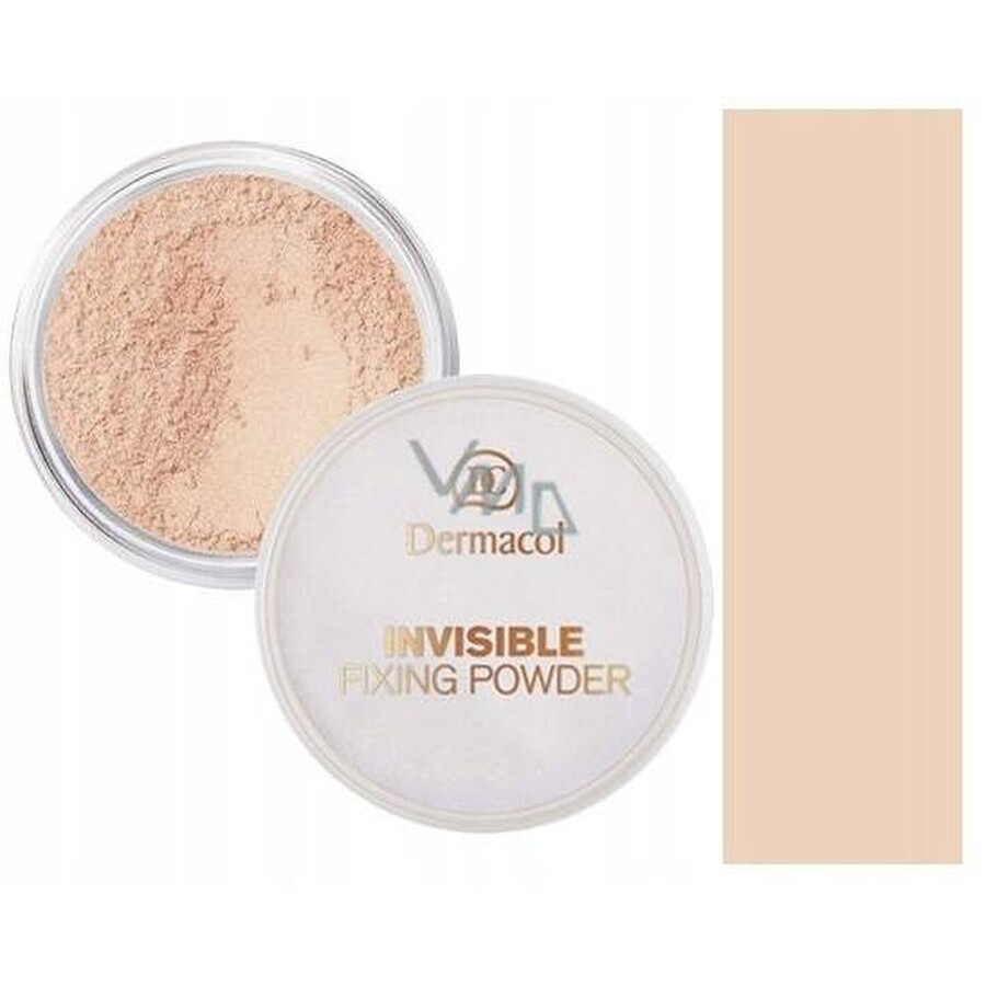 DERMACOL Fixing Powder NATURAL 1×13,5 g, poudre transparente