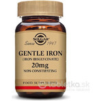 Solgar Gentle Iron 20 mg Iron (ferrous bisglycinate) Gentle for Stomach 90 capsules 1×90 cps, dietary supplement