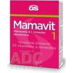 GS Mamavit 1 Planning en eerste trimester 30 tabletten 1×30 tbl, voedingssupplement