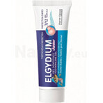 ELGYDIUM JUNIOR fluorinol gel pastă de dinți pentru copii (7-12 ani) cu aromă de gumă de mestecat 1x50 ml