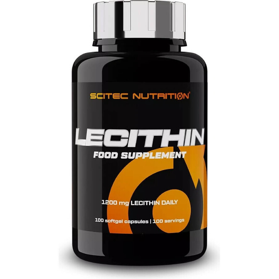 Scitec Nutrition Lecithin 1×100 cps, Nahrungsergänzungsmittel