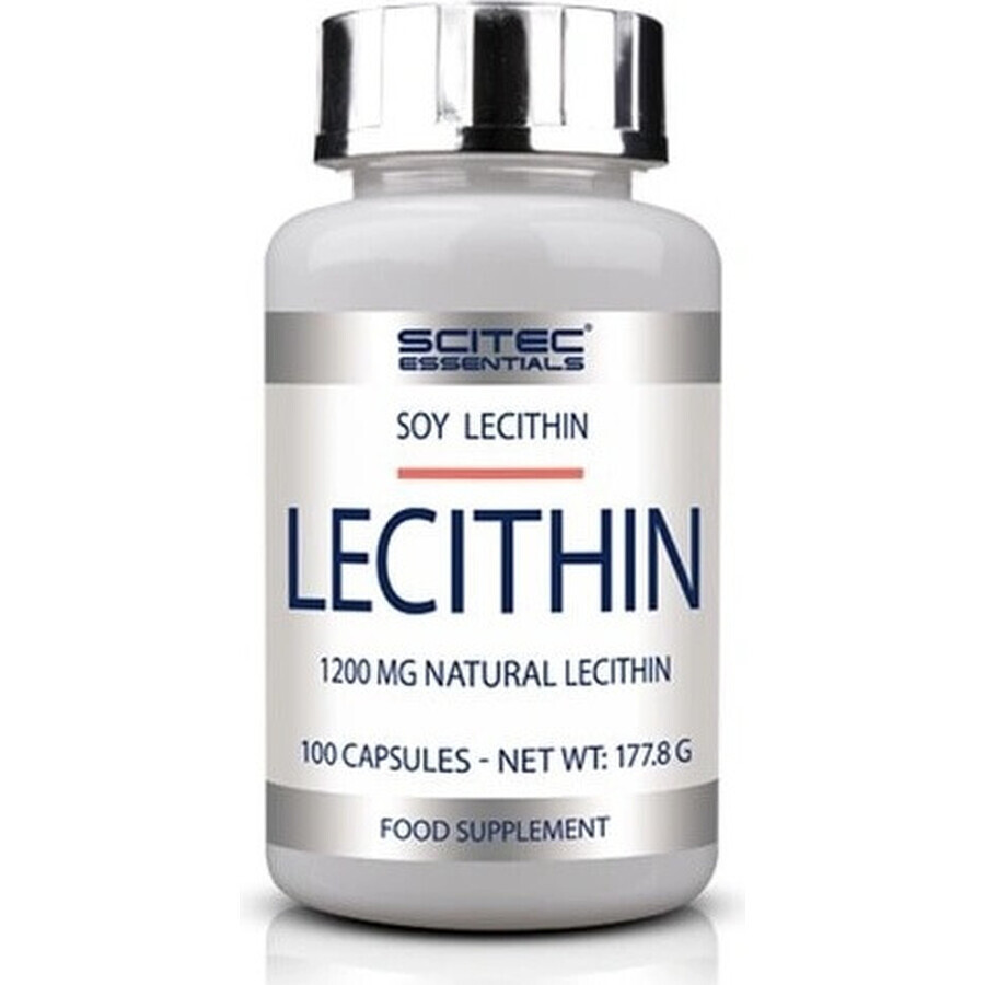 Scitec Nutrition Lecithin 1×100 cps, Nahrungsergänzungsmittel