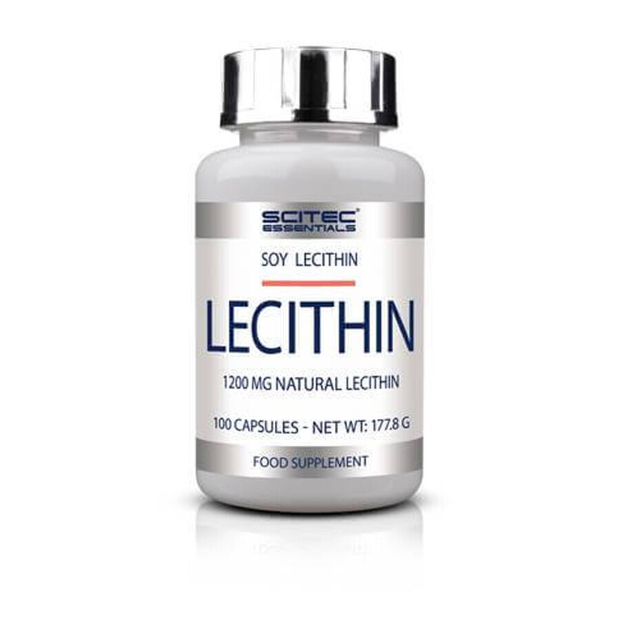 Scitec Nutrition Lecithin 1×100 cps, Nahrungsergänzungsmittel