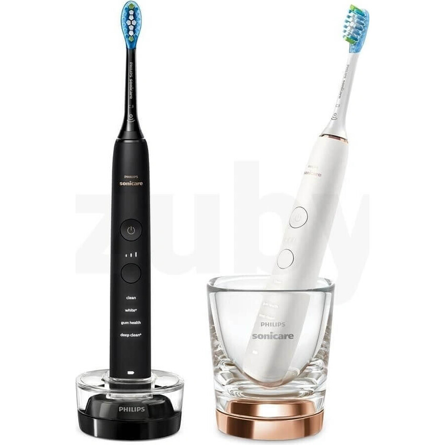 Philips Sonicare 9000 DiamondClean HX9914/57 1+1 2 x 2 pcs sonic electric toothbrushes 1×2, sonic toothbrush