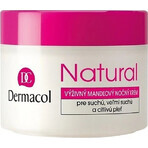 DERMACOL NATURAL Cremă de noapte cu migdale 1×50 ml, cremă de noapte