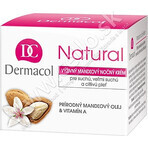 DERMACOL NATURAL Cremă de noapte cu migdale 1×50 ml, cremă de noapte