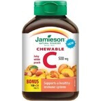 JAMIESON VITAMINE C 500 mg perzik 1×120 tbl, vitamine C