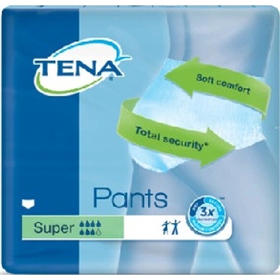 TENA SUPER SMALL 1×12 stuks TENA SUPER SMALL 1×12 stuks, absorberende elastische onderbroek