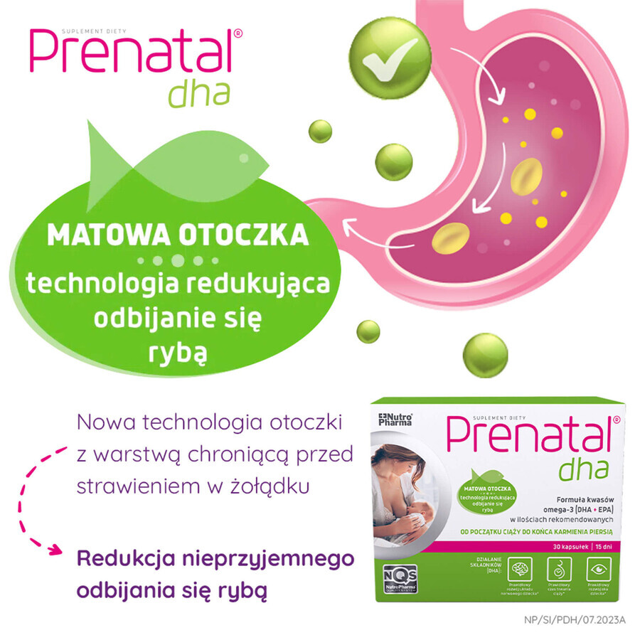 Prenatal Uno Set, 30 Kapseln + 30 Kapseln + Prenatal DHA, 30 Kapseln + kostenlose Flasche