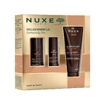 Nuxe Men Set, Feuchtigkeitsgel für das Gesicht 50 ml + Deoroller 50 ml + Duschgel 200 ml