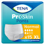 Tena Pants ProSkin, absorbierende Slips, Größe XL, 120-160 cm, Normal, 15 Stück