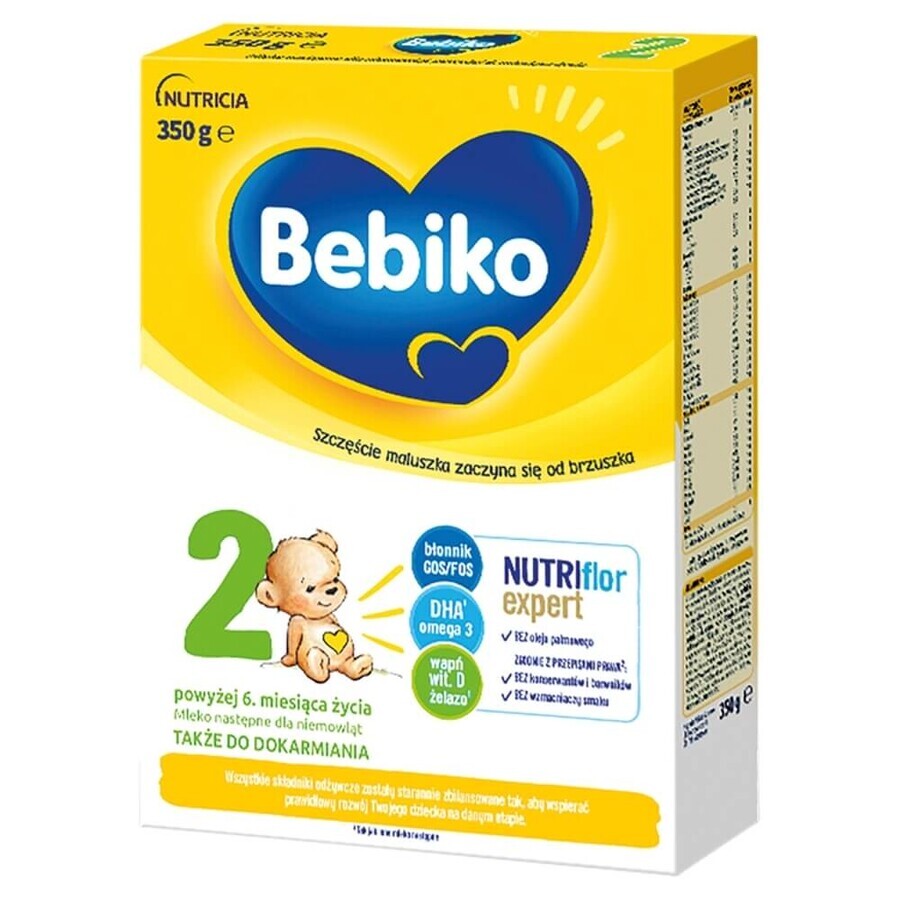 Bebiko 2 Nutriflor Expert Folgemilch-Set, ab 6 Monaten, 3 x 350 g