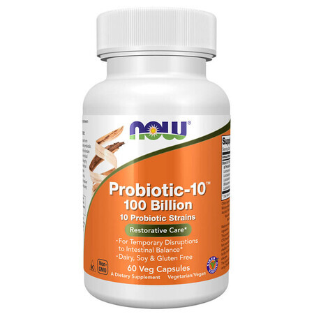 Now Foods Probiotic-10 100 Milliarden, 60 vegane Kapseln